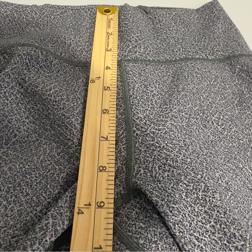 Lululemon Leggings Women Size 8 Gray Train Times Mesh Pants Active Performance - Picture 13 of 14